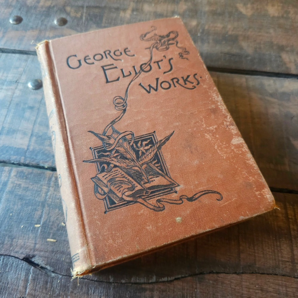 George Eliot The Mill on the Floss Antique Hardcover Donohue Henneberry Book